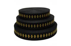 China Customized Woven Jacquard Webbing 100% Polyester For Bag Strap supplier