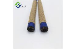 China Hemp Look Combination Wire Rope 16mmx500m Playground Polyester For Swing supplier