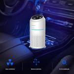 Quiet Energy Saving Car Air Purifier With HEPA Ionizer Carbon Filters for sale