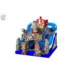 Factory Commercial Inflatable Pirate Bouncy House With Slide Inflatable Castle