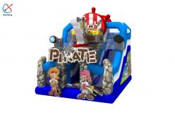 China Factory Commercial Inflatable Pirate Bouncy House With Slide Inflatable Castle supplier