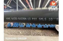 China ASTM A335 P22 Seamless Alloy Steel Boiler Pipes For Refineries Projects supplier