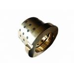 Custom Cast Bronze Bearings Machined Self Lubricating Plain Bearing / Bushings