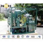 Dehydration Transformer Oil Purification Machine , Remove Moisture Transformer Oil Treatment Plant for sale