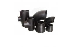 China Butt Weld Pipe Fitting Reducer Carbon Steel Concentric With Black Painting supplier