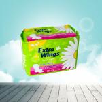 Ladies Ultra Thin Disposable Sanitary Pads Breathable for sale
