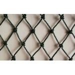 Braided Rope Fishing Net , Rope Mesh Netting PE Material Length 50-200mm for sale