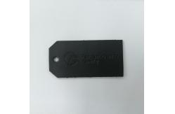 China Washable Label Embossed Leather Patches Suede Microfiber PU supplier