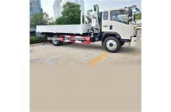 China White 4*2  Sinotruk Howo With  Folding Crane  Lorry Mounted Crane supplier