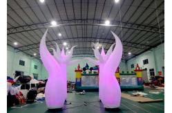 China LED Light Inflatable Standing Cone,Lighting Decoration Inflatables supplier