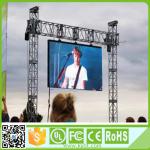 Full Color Led Display Screen Hire , Outside Led Screen 1/13 Scan Driving Method for sale