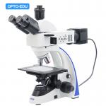 OPTO EDU A13.3601 Binocular Metallurgical Microscope Transmit And Reflect Light for sale