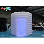 ROHS Inflatable White Photo Booth Wall Selfie Backdrop Photo Booth Enclosure