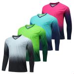 Lightweight 100% Polyester Custom Team Jersey with Ergonomic Fit and Moisture-Wicking for sale