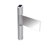 Auto Motorized Swing Barrier Gate 3A Stainless Steel With IR Sensor for sale