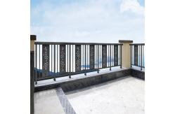 China Decorative Metal Galvanized Aluminum Steel Fence For Swimming Pool supplier