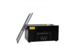 China Black Titanium 22 Liter Ultrasonic Cleaner 480W Ultrasonic Cleaning Unit Multi Frequency Adjustable supplier