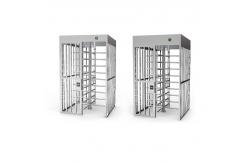 China Motorized Automatic Revolving Full Height Turnstile Gate Glass Security Turnstiles supplier