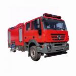 GENLYON  4X2 Red  Double Row 8000 Liters   Foam Fire Truck  Emergency Truck Fire Appliance for sale