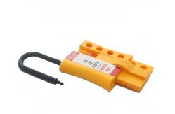 China Safety Lock Out Hasp Available 4 Padlock 6mm US Dupont Nylon Lock Shackle supplier