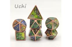 China Sturdy Practical Miniature Dice Set , Wear Resistant Micro DND Dice supplier