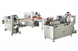 China PLC Automatic Pocket Paper Tissue Machine Production Line 8-12bags/min supplier