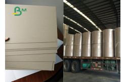 China 2.0mm Hard Grey Cardboard Paper For Book Cover Backing Board supplier