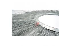 China Steel Wire Filament Wafer Brushes For Dedusting Long Operating Life supplier