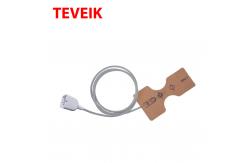 China Adult Disposable Spo2 Sensor 9 Pin Nihon Kohden With Medaplast Patient Side supplier