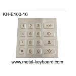 Kiosk Metal PinPad with Water - Proof Vandal resistant Keypad for sale