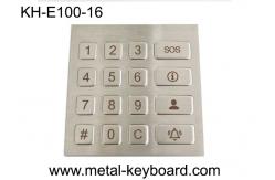China Kiosk Metal PinPad with Water - Proof Vandal resistant Keypad supplier