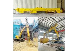 China Long Reach Excavator Telescopic Dipper Arm for Digging House Foundation supplier