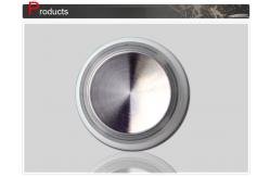 China Plastic Paint Coating 30 mm Elevator Push Button / Lift Call Button supplier