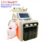 Home H2O2 Bubble Machine 7 In 1 Hydrafacial Microdermabrasion Machine for sale