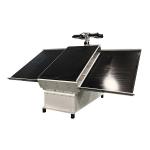 Green Power Solar Led Lighting Skid Trailers For Outdoor Construction Site for sale