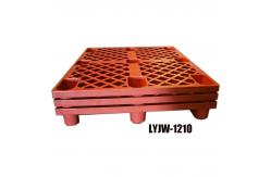 China SGS Custom Plastic Pallet Virgin Anti Impact HDPE Pallets Red supplier