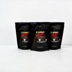 Black Matte Mylar weed Bags Zipper Lock Cookie Smell Proof Stand Up Pouch 3.5g 7g for sale