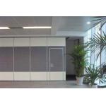Aluminium Track Floor to Ceiling Sliding Partition Wall / Acoustic Room Dividers for sale