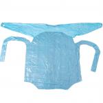 Disposable Medical Plastic Gown With Thumb Loop , Adult CPE Gown For Clinic for sale