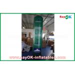 Customized Inflatable LED Pillar With Full Printing , Inflatable Advertising Tube