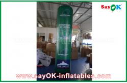 China Customized Inflatable LED Pillar With Full Printing , Inflatable Advertising Tube supplier