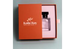 China Rigid Set Up Cardboard Sliding Perfume Packaging Box With Foam Insert supplier