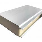 PPGI Metal Polyurethane Sandwich Panel B1 Grade Exterior Wall Insulation Board for sale