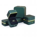 PU Material Jewelry Packaging Box For Rings Earrings Bracelets And Necklaces 0.300kg for sale