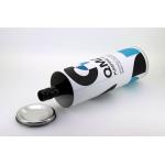 CMYK Printing Kraft Paper Cans Packaging With Silver Tinplate Lids For Wine