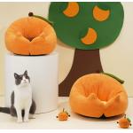Anti Slip Bottom Washable Cat Beds For Four Season Reversible for sale