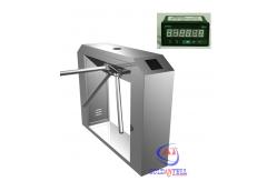 China Rfid Card Tripod Turnstile Gate With Counter For Visitor Magement System supplier