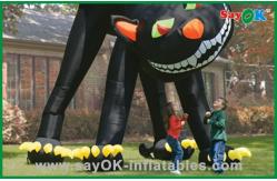 China LED Lighting Inflatable Holiday Decorations Funny Inflatable Halloween Cat supplier