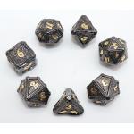 CE Hand Carved Miniature Dice Set Multipurpose Polyhedral Polishing for sale