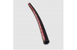 China DN10 ID 3/8 2SN Two Wire Braided Hydraulic Hose supplier